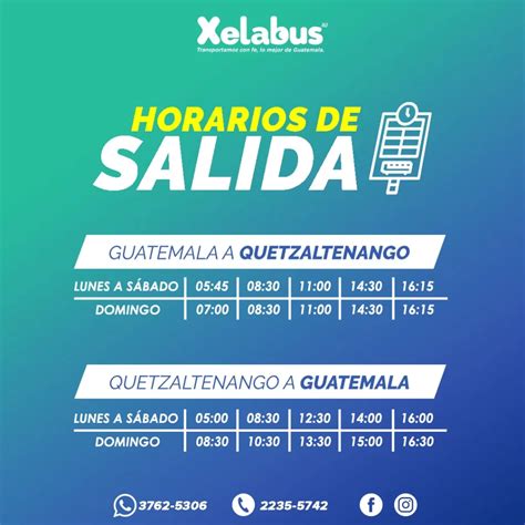 Horarios y precios